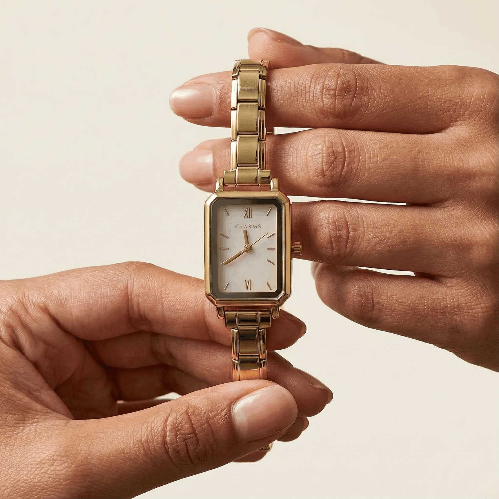 Como – Ediție aurie cu cadran alb