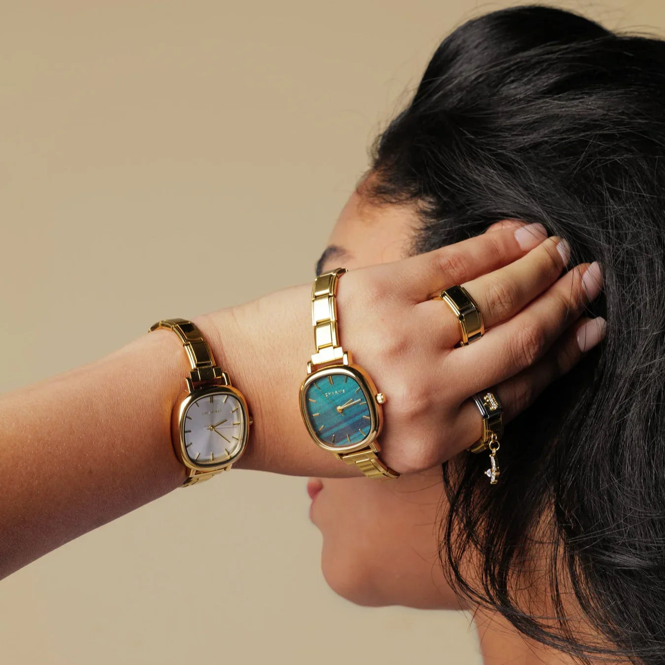 Capri – Ediție aurie cu cadran smarald