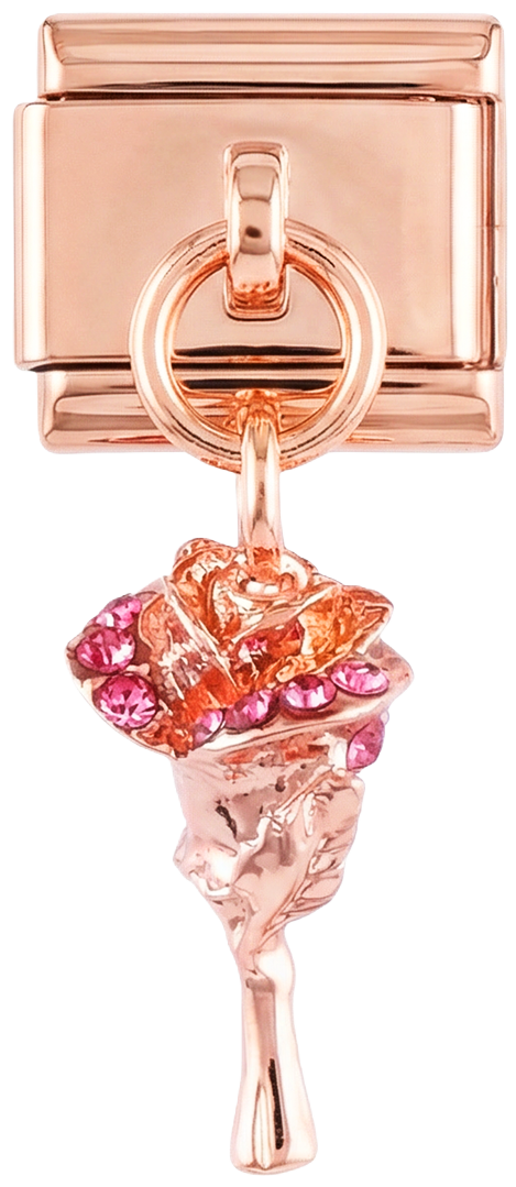 Bouquets of Flowers, on Rose Gold - Bouquets-of-Flowers-on-Rose-Gold.png