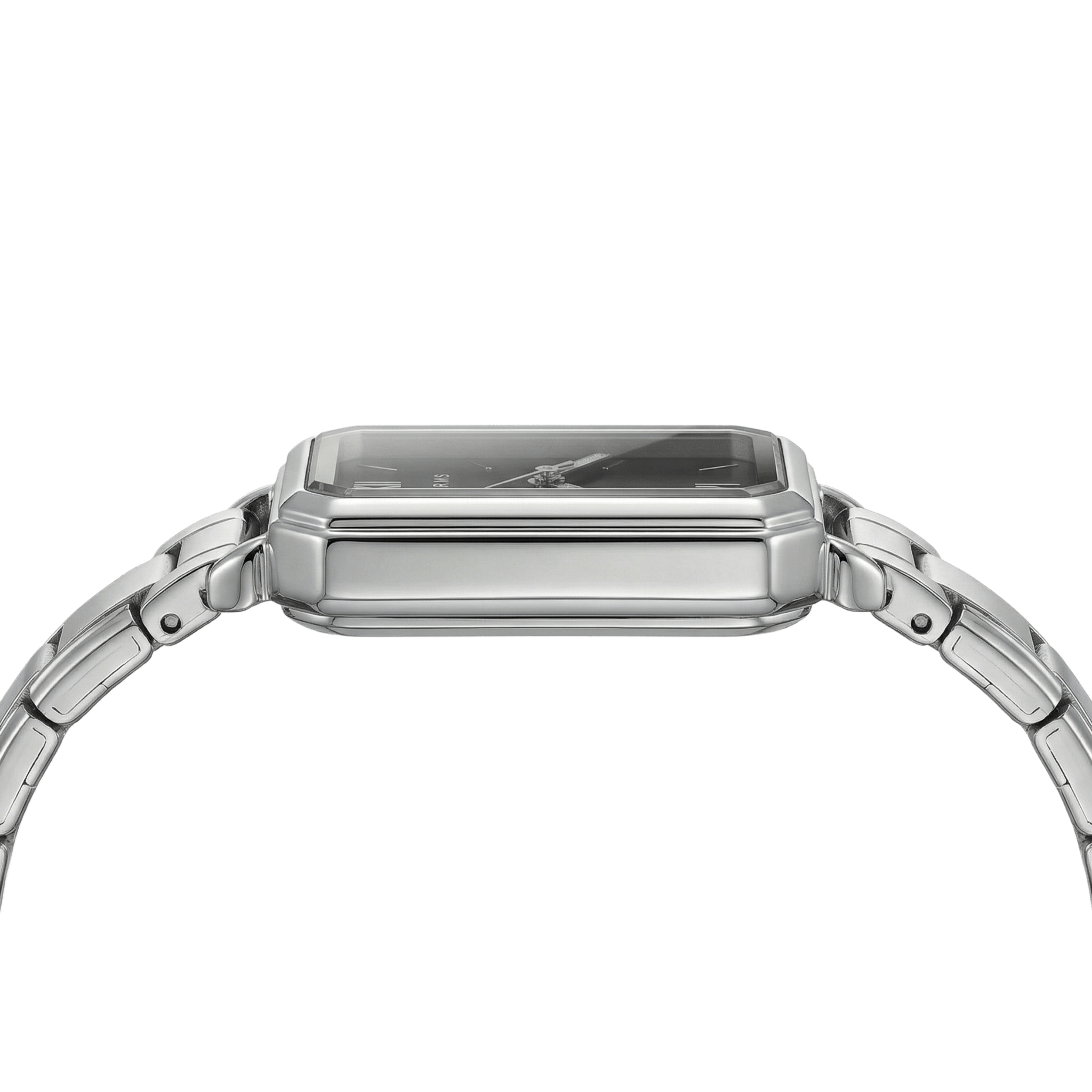 Como – Ediție argintie cu cadran negru