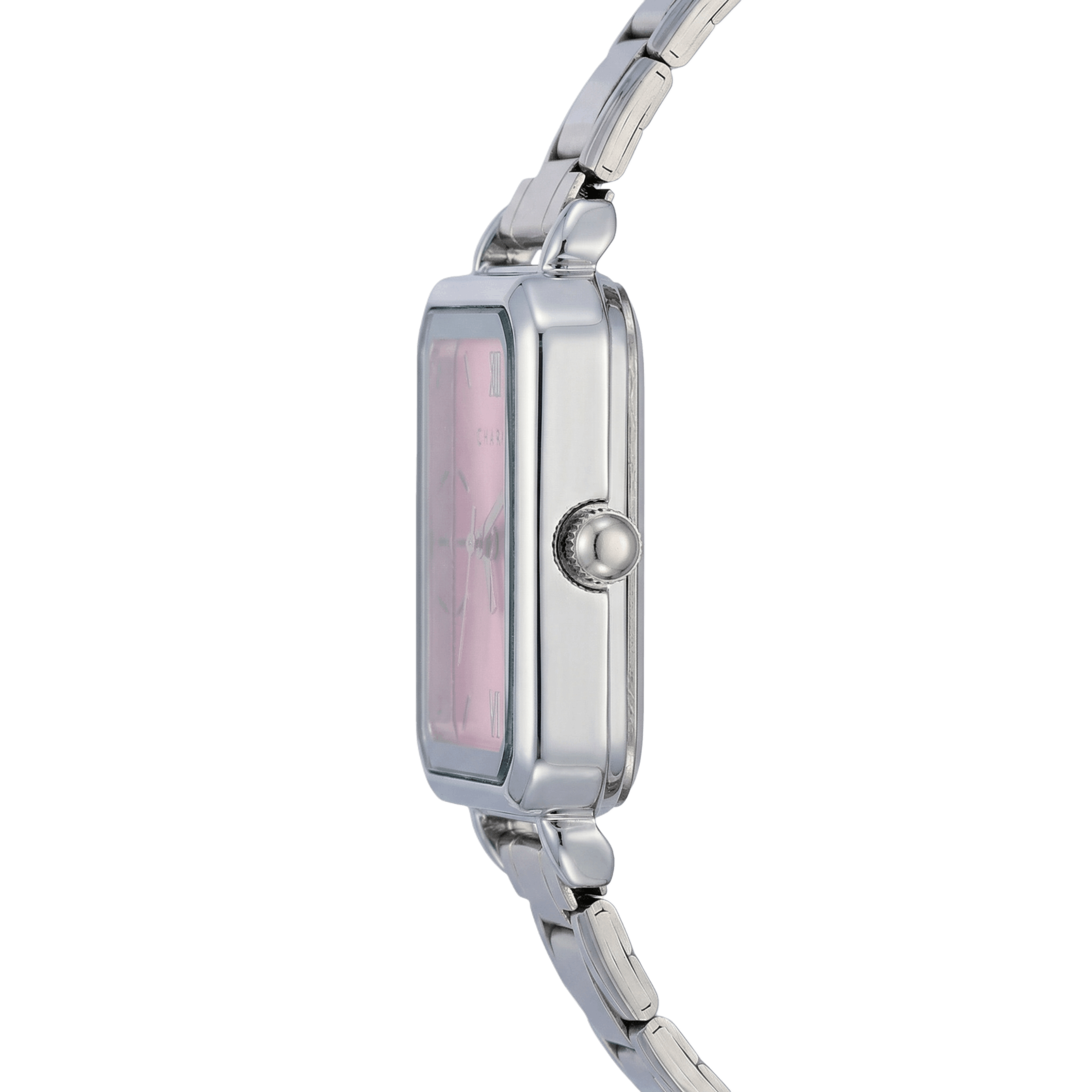 Como – Ediție argintie cu cadran roz