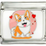 Va fi adăugat - Corgi pe argintiu
