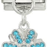 DE ADĂUGAT - Floare turcoaz cu pietre