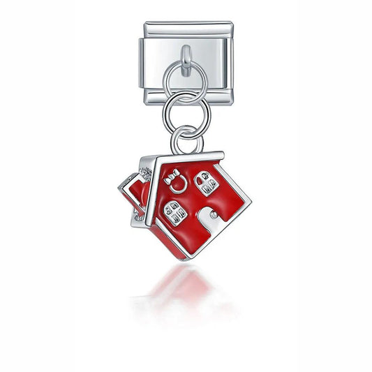 Christmas Red House - Charms Official