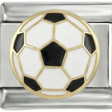 Minge de fotbal, pe argint