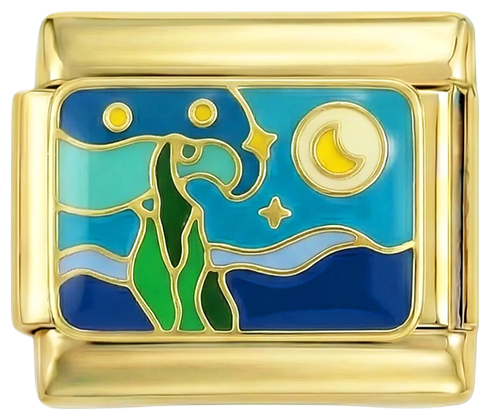 The Starry Night on Gold - the-starry-night-on-gold.png